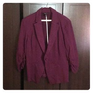 Maroon/ burgundy women’s blazer